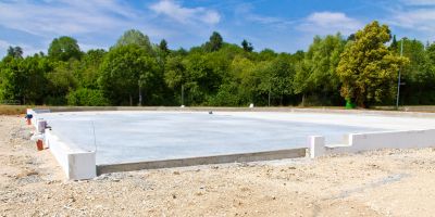 Commercial Slab Installation in Fargo, ND