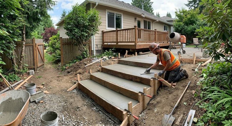 Steps Pouring in Fort Collins, CO