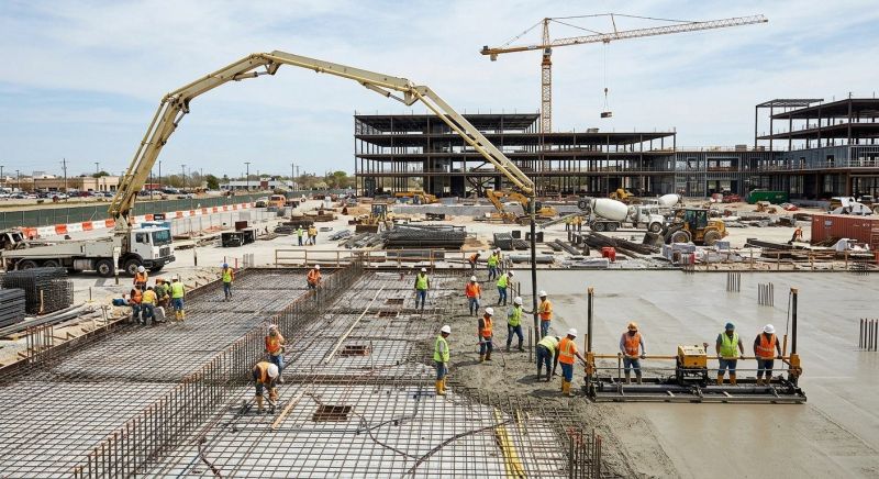 Commercial Slab Construction in Lansing, MI